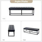 Banc de chambre Gema 60 large Pour la chambre et le salon | ART OF LIVING DESIGNS