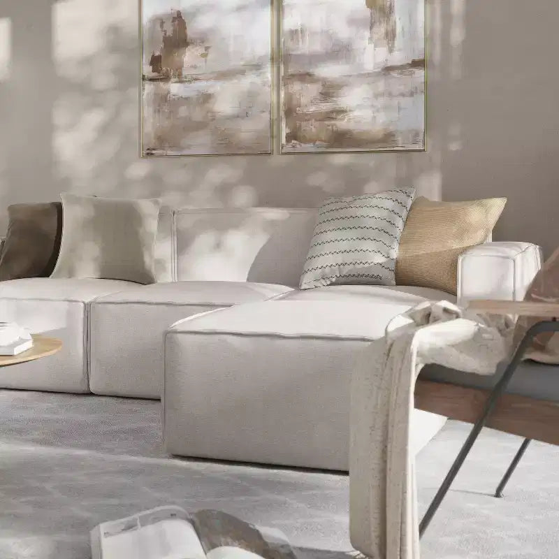 Canapé d'angle modulable de luxe Bridgetown Flash Furniture