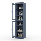 Meuble sous-vasque 100 % bois massif 42 cm avec portes en option par Palace Imports