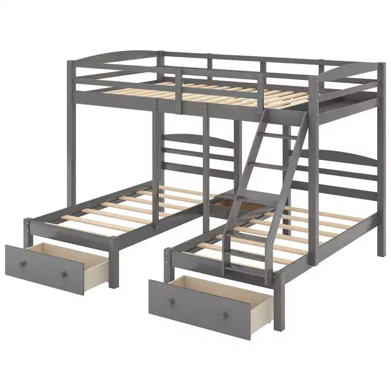 Lit superposé trois places - ModernLuxe