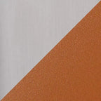 Ensemble de 2 tabourets de bar rembourrés Mara en acier inoxydable - Lumisource