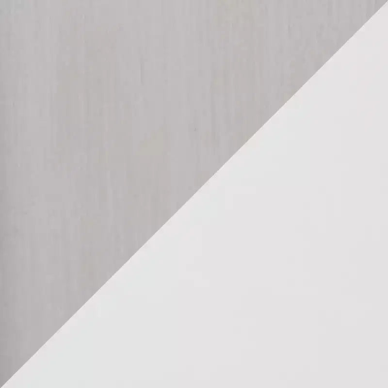 Ensemble de 2 tabourets de bar rembourrés Mara en acier inoxydable - Lumisource