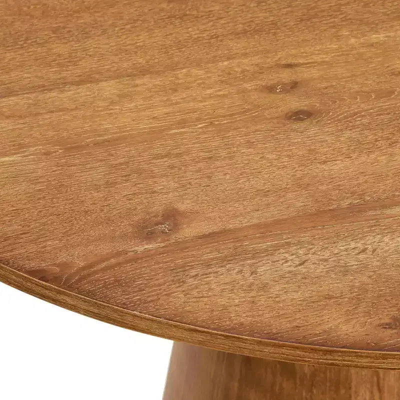 Table à manger ronde sur pied Buylateral North Bay Modern 59