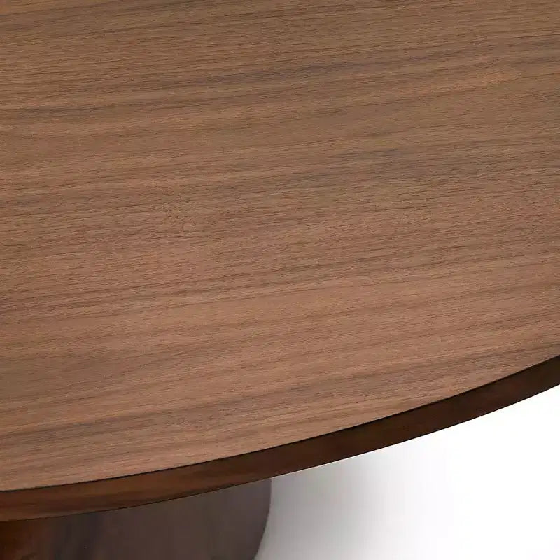 Table à manger ronde sur pied Buylateral North Bay Modern 59