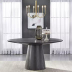 Table à manger ronde sur pied Buylateral North Bay Modern 59