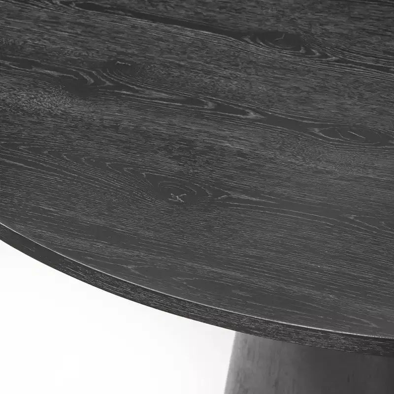 Table à manger ronde sur pied Buylateral North Bay Modern 59