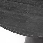 Table à manger ronde sur pied Buylateral North Bay Modern 59