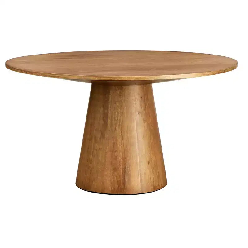 Table à manger ronde sur pied Buylateral North Bay Modern 59