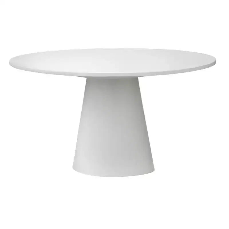 Table à manger ronde sur pied Buylateral North Bay Modern 59
