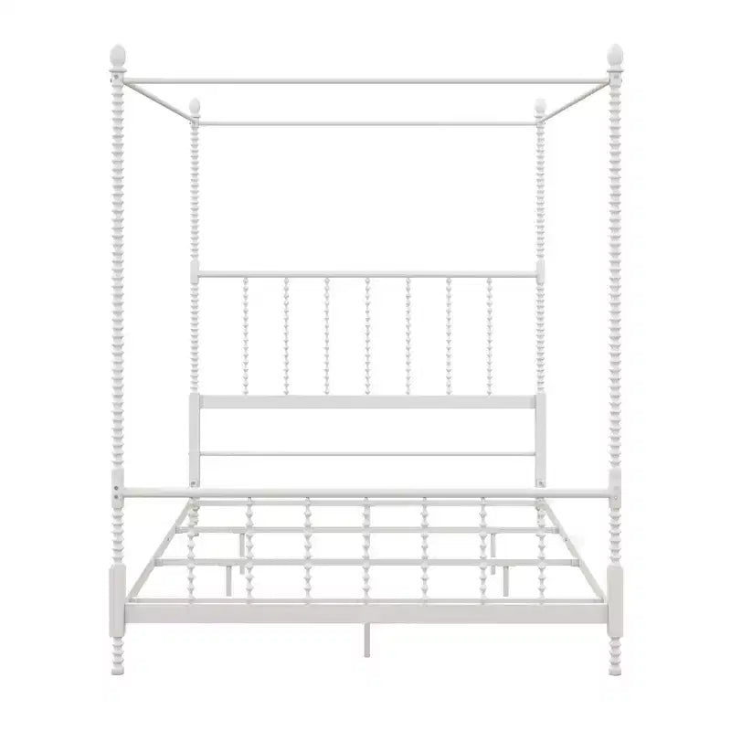 DHP Jenny Lind Metal Canopy Bed