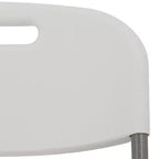 Lot de 4 chaises pliantes Elama pour l'intérieur et l'extérieur