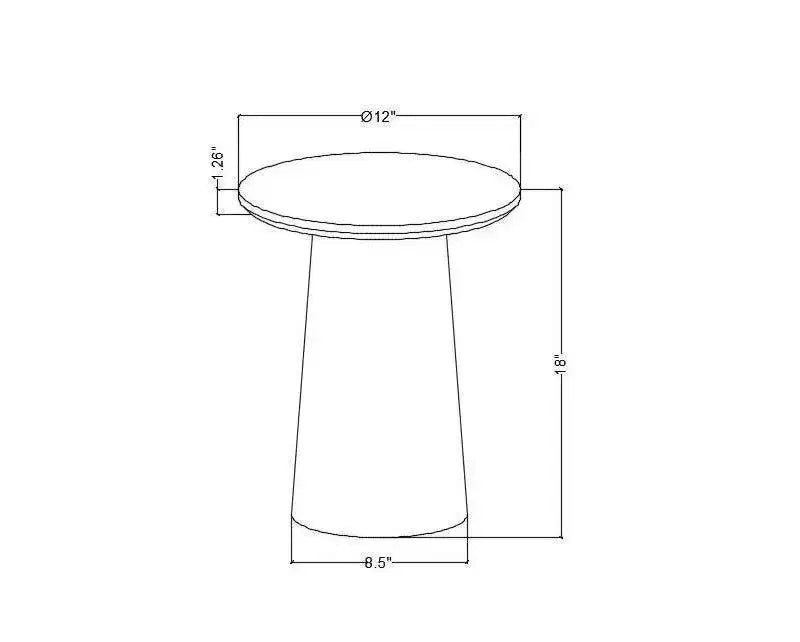 Table d'appoint ronde en bois sur pied – Hearth & Hand avec Magnolia