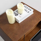 Doris 2 - Table d'appoint mi-siècle avec tiroir et prises intégrées | HULALA HOME