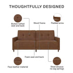 RealRooms futon Amara à ressorts