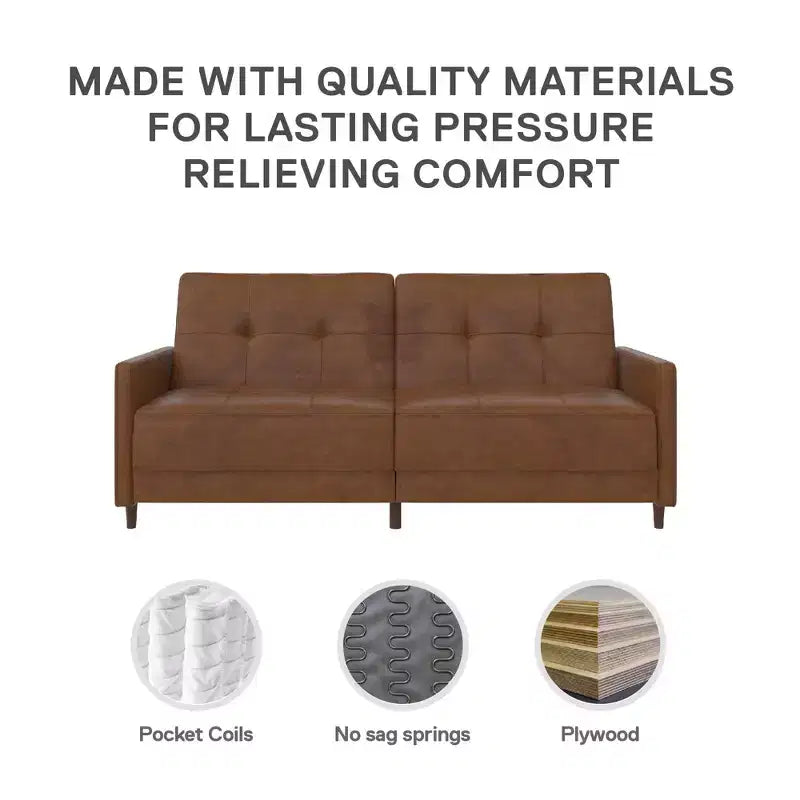 RealRooms futon Amara à ressorts