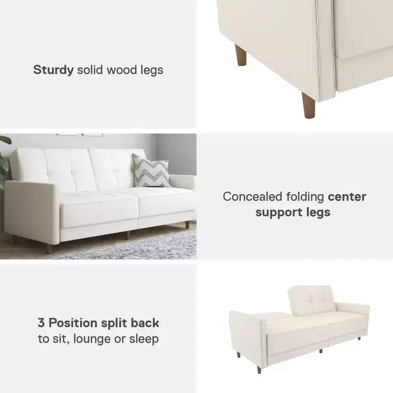 RealRooms futon Amara à ressorts