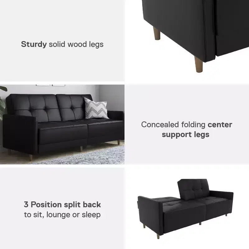 RealRooms futon Amara à ressorts