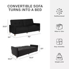 RealRooms futon Amara à ressorts