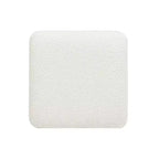 Tabouret de comptoir sans dossier rembourré Jennifer Taylor Home Lucia 25,5 po avec structure en résine tressée, bouclé blanc ivoire