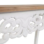 Console en bois rectangulaire Kate and Laurel Antonella, 38x13x30, Marron rustique