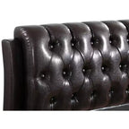 Passion Furniture Lits Marilla à panneaux pleins