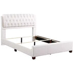 Passion Furniture Lits Marilla à panneaux pleins