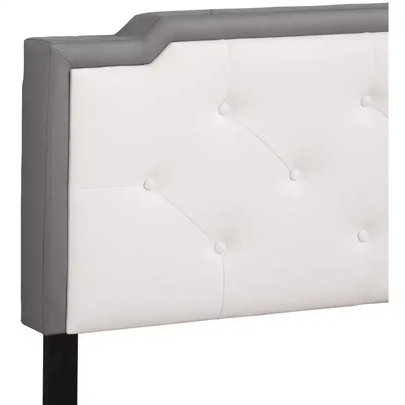 Lit double complet Passion Furniture Deb Jewel et Tufted