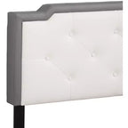 Lit double complet Passion Furniture Deb Jewel et Tufted