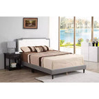 Lit double complet Passion Furniture Deb Jewel et Tufted