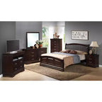 Lit en panneau capitonné Louis Philippe Passion Furniture