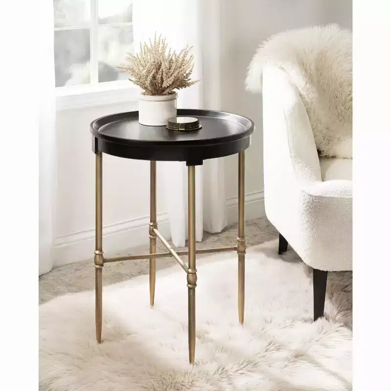 Table d'appoint ronde Valdi de Kate and Laurel