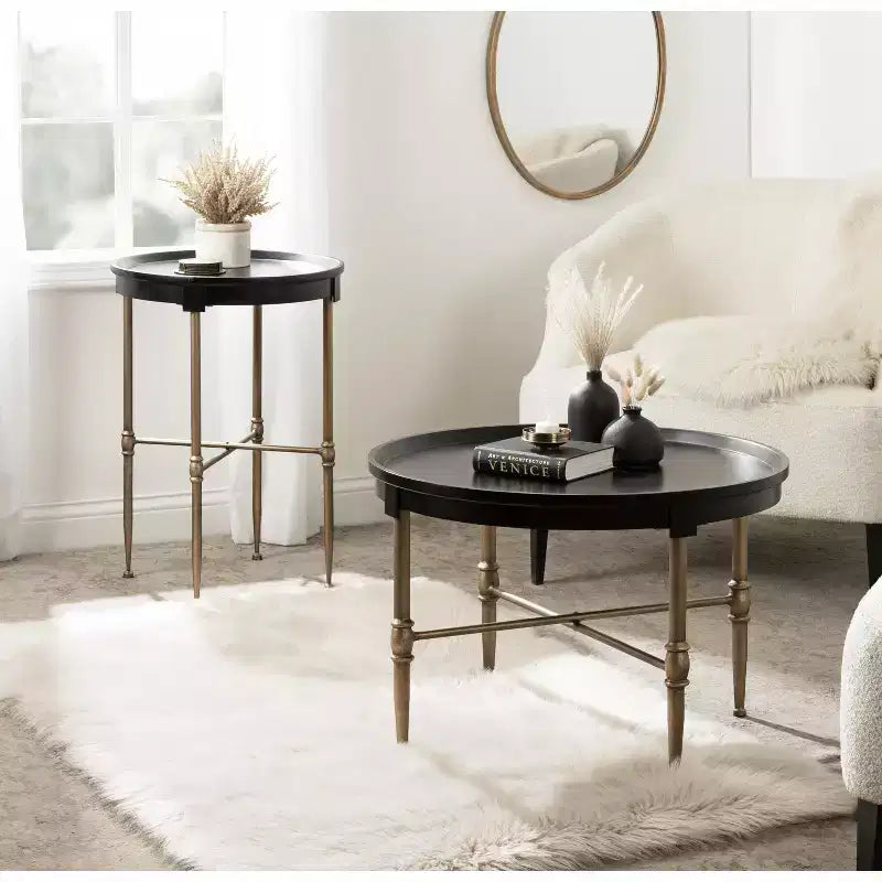 Table d'appoint ronde Valdi de Kate and Laurel
