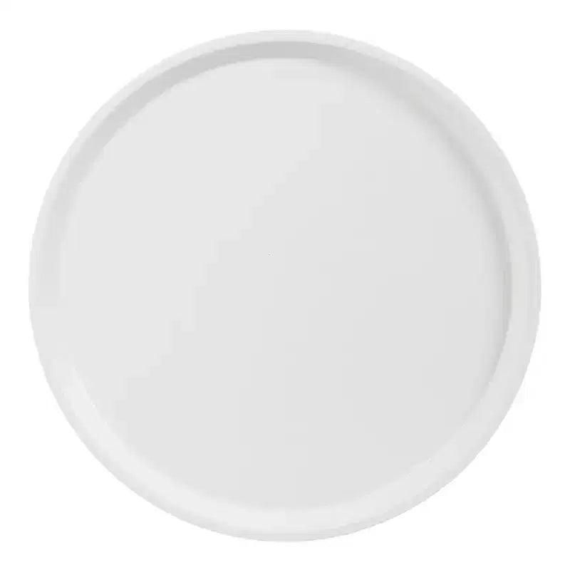Table d'appoint ronde Kate and Laurel Valdi en MDF, 19x19x26, Blanc