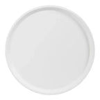 Table d'appoint ronde Kate and Laurel Valdi en MDF, 19x19x26, Blanc