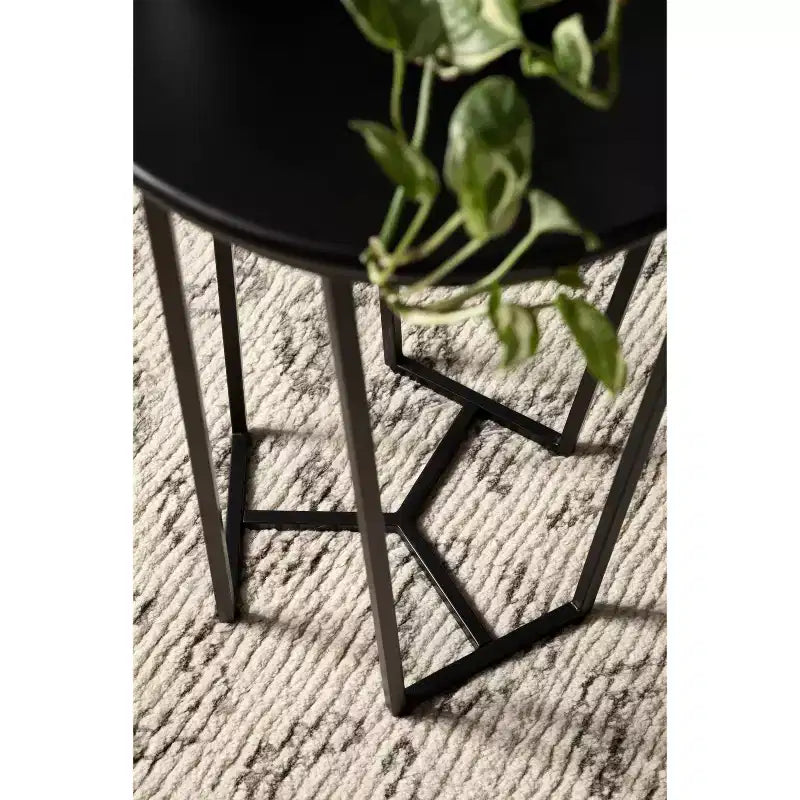 Table d'appoint ronde Solvay par Kate et Laurel