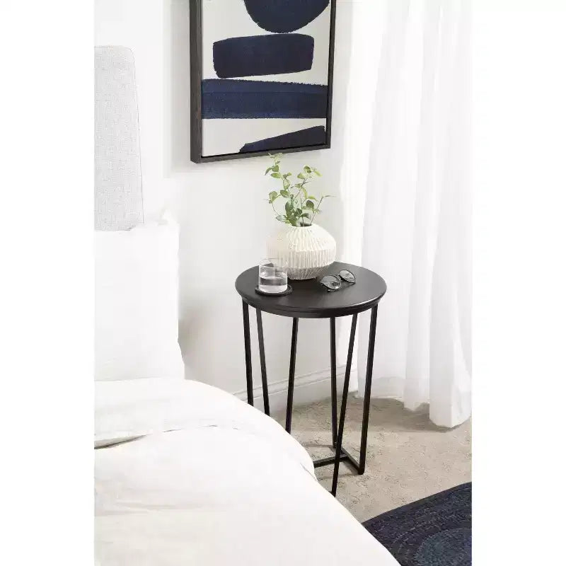 Table d'appoint ronde Solvay par Kate et Laurel