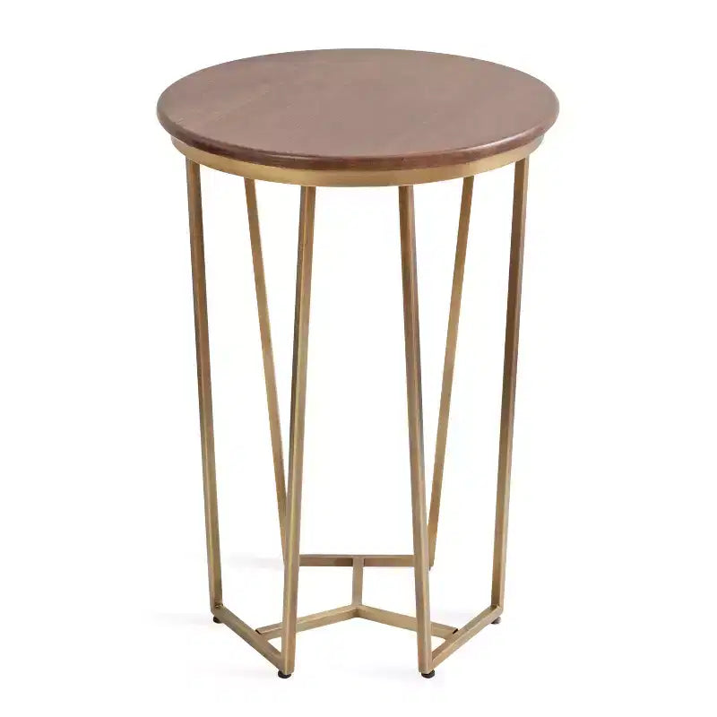 Table d'appoint ronde Solvay par Kate et Laurel