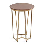 Table d'appoint ronde Solvay par Kate et Laurel