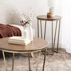Table d'appoint ronde Solvay par Kate et Laurel