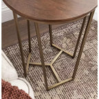 Table d'appoint ronde Solvay par Kate et Laurel