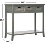 Console Autumn 3 tiroirs - AMH6510 -Safavieh Couture