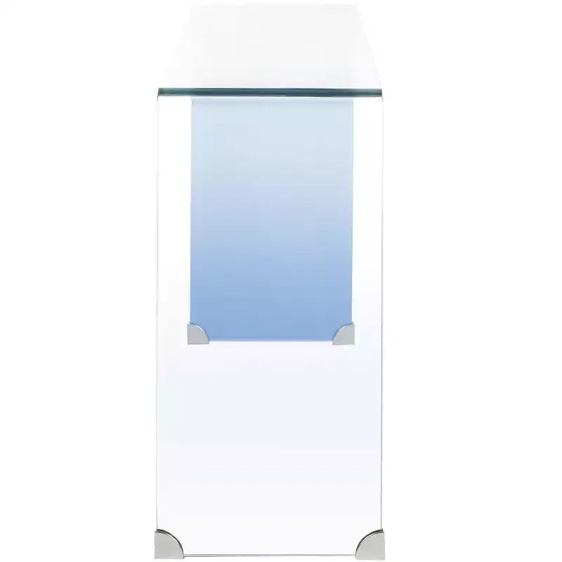 Console en verre dégradé Crysta - CNS7300 -Safavieh