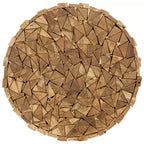 Table d'appoint ronde Richmond - FOX1002A - Chêne moyen - Safavieh Couture
