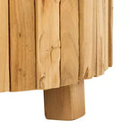 Table d'appoint ronde Richmond - FOX1002A - Chêne moyen - Safavieh Couture