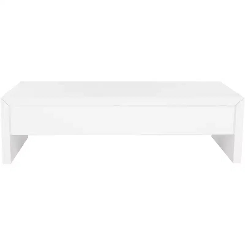Kinsley Lift - Top Coffee Table - FOX2234A - White - Safavieh Couture