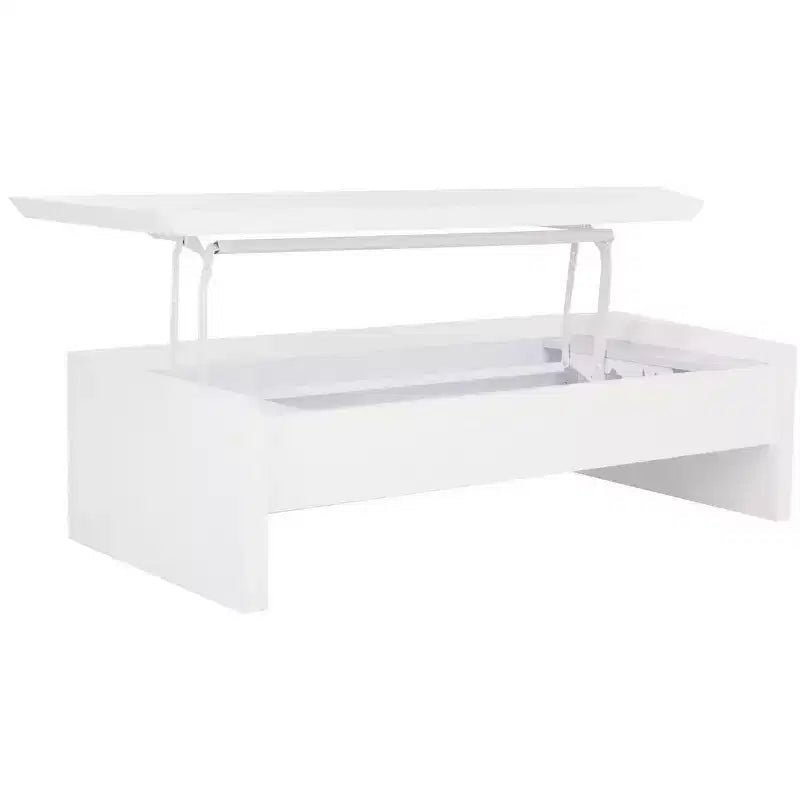 Kinsley Lift - Table Basse Relevable - FOX2234A - Blanc - Safavieh Couture
