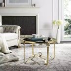 Table d'appoint Elisha - FOX2599 - Or/Noir - Safavieh Couture