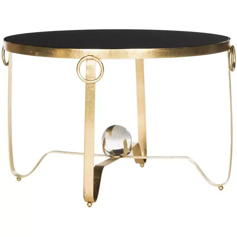 Table d'appoint Elisha - FOX2599 - Or/Noir - Safavieh Couture