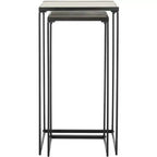 Callia End Table - FOX4268 - Light Brown - Safavieh Couture