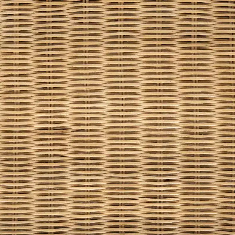 Chaise de salle à manger en rotin Siena - DCH6501 - Naturel non fini/Noir - Safavieh